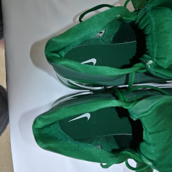 Men's Nike Air Force Max 19 Basketball Shoes, Green, AR4095-300, Size US 18 - Picture 7 of 8